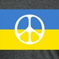 thumbnail image 3 of CafePress - Pray For Peace In Ukraine T Shirt - Mens Tri-blend T-Shirt, 3 of 4