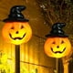 thumbnail image 4 of Calabazas de Halloween Naranja Jack O Pila de luces Adecuado para decoración de Halloween al aire libre Patio de Halloween al aire libre Decoración de Halloween LED, 4 of 6