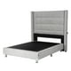 thumbnail image 3 of Box Base Cama Matrimonial + Cabecera Titan Plata Dicasa  Niza, 3 of 8