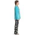 thumbnail image 2 of Just Love Plush Pajama Sets for Women (Unicorn Stars, X-Large), 2 of 3