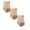 Z1-Beige 3PCS, variant on CHENge Lace Mesh High Waisted Tummy Control Shapewear for Women Breathable Strong Compression Body Shaper Panties Invisible Under Dresses Postpartum Girdle,M