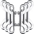 thumbnail image 1 of Paquete de 6 mosquetones, ganchos de metal de aleación de zinc para correas de perro, 1 of 5