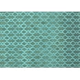 thumbnail image 1 of Ahgly Company Indoor Rectangle Abstract Light Blue Contemporary Area Rugs, 7' x 10', 1 of 4