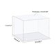 thumbnail image 2 of Muestra Estuche Caja Acrílico Caja Transparente Polvo Prueba Protección Vitrina 21x16x11cm para Coleccionables, 2 of 5