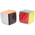 thumbnail image 1 of Aprenda A Jugar A Los Dados De Bolsillo, Aprendizaje Temprano , 2 Piezas De Dados De Espuma Con Bolsillos Transparentes, Accesorios De Enseñanza Educativa Con Bolsa De, 1 of 7