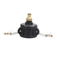 thumbnail image 3 of Adaptador de contenedor IBC Adaptador de manguera de tanque de agua eficiente para manguera de agua Barril de tonelada Boquilla de latón de 2 pulgadas, 3 of 9