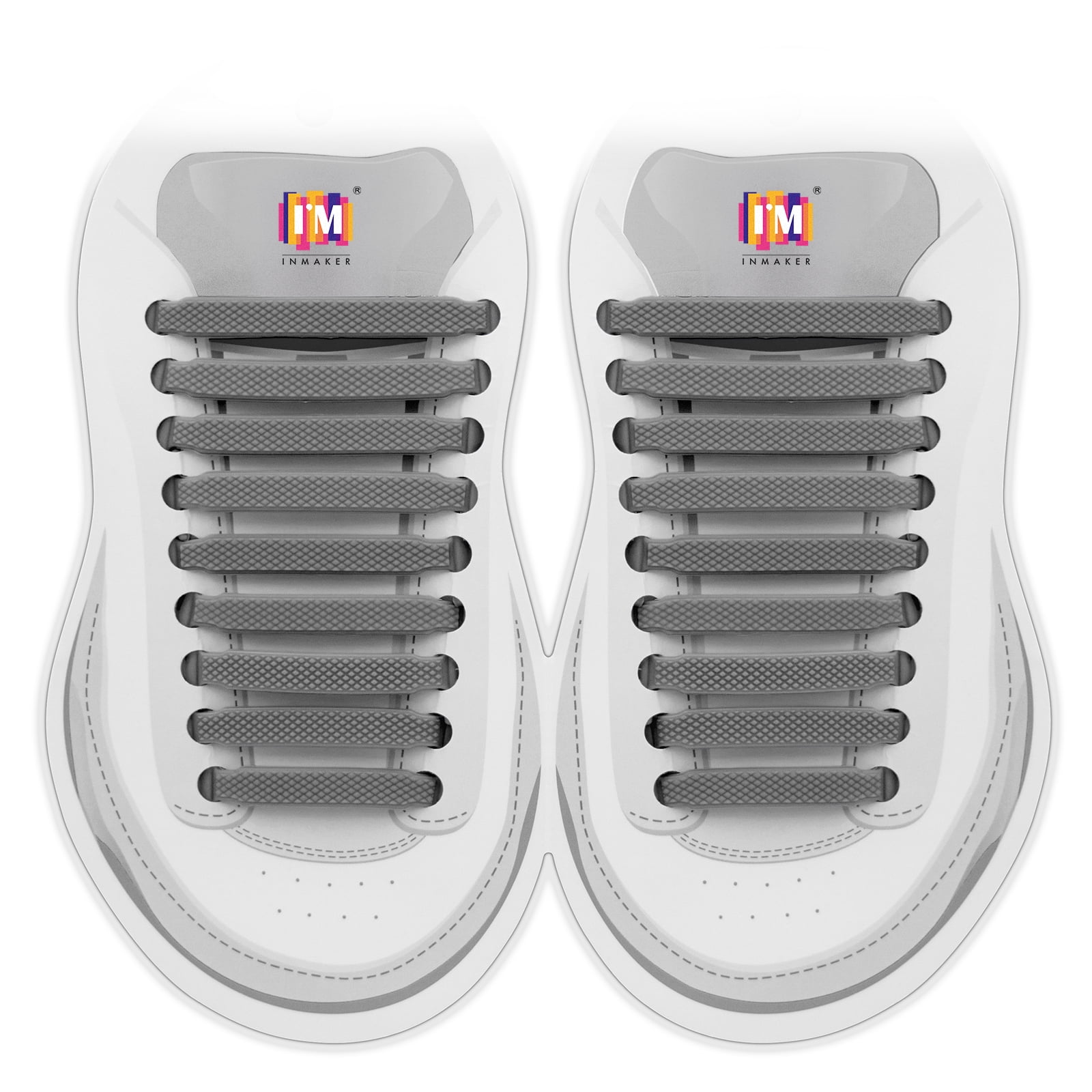 INMAKER No Tie Shoelaces for Kids and Adults, Elastic Shoelaces for