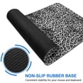 thumbnail image 6 of Long Mouse Pads for Desk,Black and Tan Leopard Print Desk Mats on Top Of Desks, Desk Mouse Pad Extra Large with 3mm Non-Slip Base and Stitched Edge for Gaming,Office,Work,Home 47.3"x23.6", 6 of 6