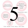 thumbnail image 3 of Enchanteur Romantic Roll-On Deodorant for Women, 50ml with Roses & Jasmine Extracts, 3 of 5