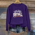 thumbnail image 2 of Enjoytime Sweatshirt for Women Round Neck Letter Printed Sweatshirts Long Sleeved Top Sportwear Streetwear Fall Women Clothing 2025, 2 of 4