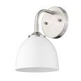 thumbnail image 6 of Yep by Golden Lighting Zoey 3-light Vanity in Chrome and Matte White shade, 6 of 7