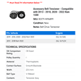 thumbnail image 2 of Accessory Belt Tensioner - Compatible with 2013 - 2018, 2020 - 2022 Ram 1500 2014 2015 2016 2017 2021, 2 of 2