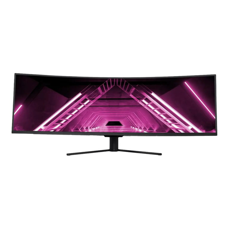 Dark Matter - LCD monitor - curved - 49" 5120 x Dual HD @ 120 Hz - VA - 400 cd/m������ - 3000:1 - 4 ms - 2xHDMI, 2xDisplayPort - Walmart.com