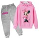 thumbnail image 3 of Conjunto de ropa de Minnie Mouse para niñas pequeñas con traje de otoño e invierno Conjunto de sudaderas con capucha de Mickey Mouse para niños pequeños Ropa para niños pequeños, 3 of 5