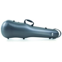GEWA PURE 1.8 Shaped Violin Case w/ Polycarbonate Shell - Grey/Black