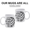 thumbnail image 3 of I''ll Always Be Your Biggest Fan Volleyball Coffee Lovers Cup, Great Novelty Gift, 11 Oz Tea Cup For Men & Women, 3 of 6