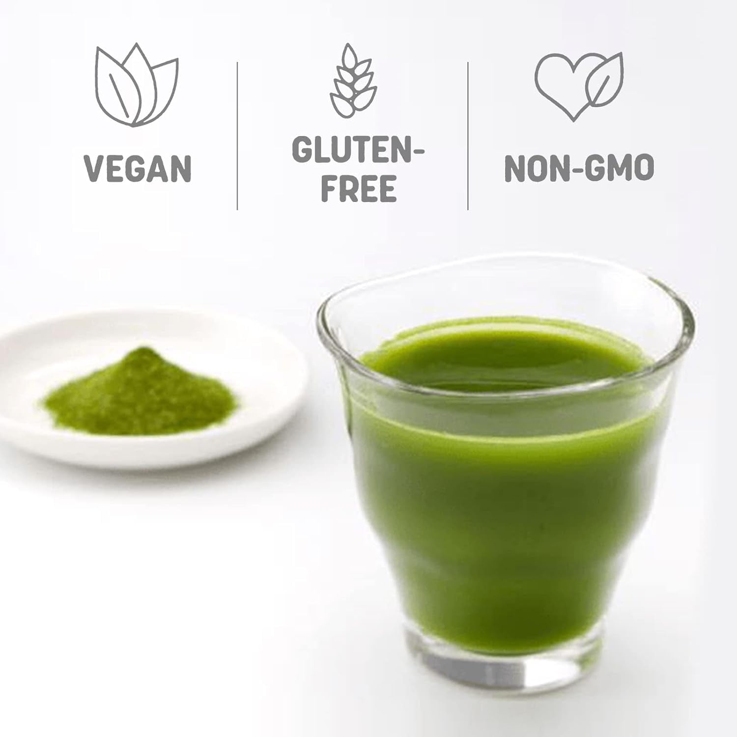 nihon-yakken The Golden Aojiru - Young Barley Green Grass Juice Powder, 100% Japanese Grown, 0.1 oz. (3g) Individual Packet × 100pcs