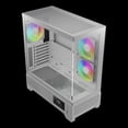 thumbnail image 3 of GABINETE GAMDIAS ATLAS M1 WH BLANCO ATX ARGB S/FUENTE CRISTAL GD-ATLAS M1 WH, 3 of 5