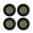 thumbnail image 3 of RC Car RC Tire Reemplazos decorativos DIY Ruedas autoinstaladas Accs RC Car DIY Accesorios para P06 Modelo de vehículo de control remoto Amarillo Macarena Juguetes de camiones RC, 3 of 8