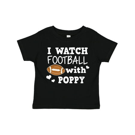 

Inktastic I Watch Football with My Poppy Gift Toddler Boy Girl T-Shirt