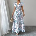 thumbnail image 2 of Fashion A-Line Dress for Women CIENVNSTG Flowy Summer Dress Perfect for Casual Outings or Parties, 2 of 4
