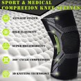 thumbnail image 2 of Rodillera Deportiva YONGSHENG 2 uds Compresión Grado Médico, 2 of 5