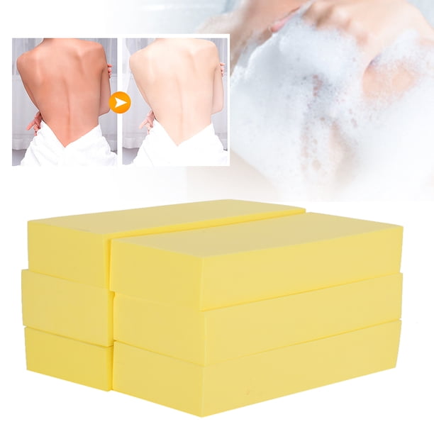 Esponja de bao, esponja exfoliante para el cuerpo, esponja exfoliante para el cuerpo, esponja para lavar el cuerpo para el hogar para el bao Para Beleza Ecomeon no