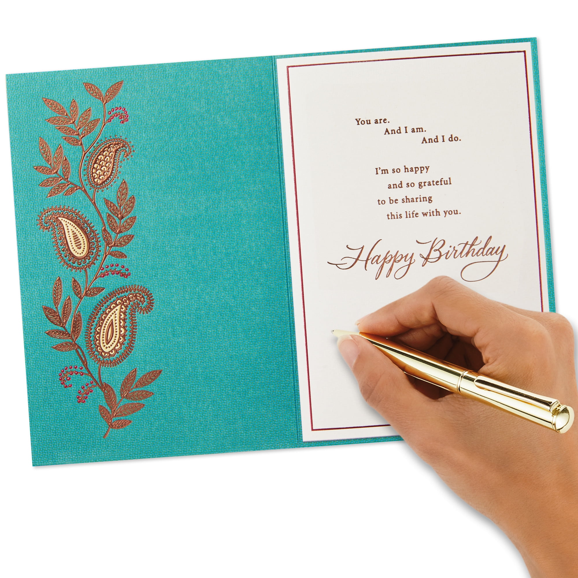 Hallmark Birthday Card for Husband (Grateful for You)