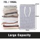 thumbnail image 4 of Xiao Hua Cesto de ropa plegable grande de 72 l, con asas largas fáciles de transportar, bolsa de lavado impermeable para dormitorio, baño y guardería (azul, 1 unidad), 4 of 5