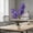 Purple, variant on Senfot 60cm Single White Artificial Magnolia Tree PEVA Polyester Fabric Small Fake Blossom Plant Table Shelf Desktop Home Decor