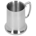 thumbnail image 2 of FAGINEY Chope en Acier Inoxydable, Chope à Bière à Double Couche, Chope à Bière Durable en Acier Inoxydable 450ml/560ml, pour Bar Maison, 2 of 8