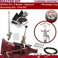 thumbnail image 1 of American Shifter  4L80E Shifter Kit Chrome 6 in. E Brake Cable Clamp Trim Kit Dipstick for EBEE0, 1 of 1