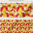 thumbnail image 2 of Soimoi Cotton Voile Fabric Lemon Slice,Cherry & Watermelon Fruits Fabric Prints by Yard 56 Inch Wide, 2 of 7