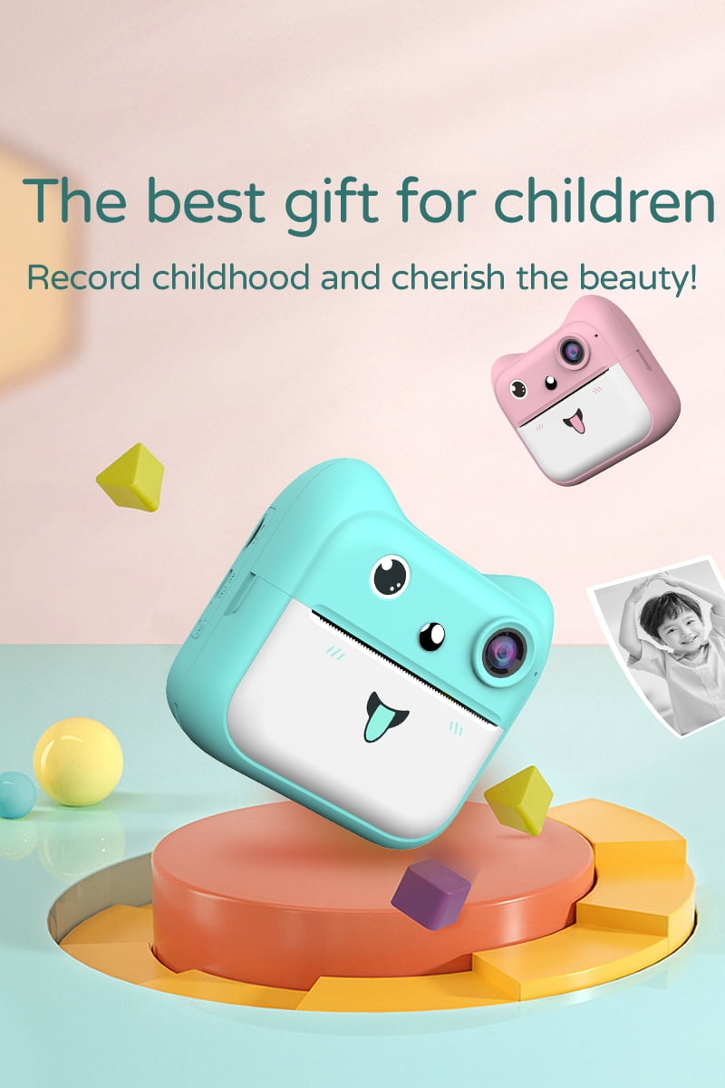 one-piece children's printer allows you to take photos and print them instantly, recording your growth and cherishing memories.