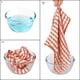 thumbnail image 4 of REGALWOVEN 6 Paquete de Toallas de Cocina delgadas de Algodón con Diseño a Cuadros Naranja 11" x 16", 4 of 6