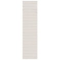 thumbnail image 4 of SAFAVIEH Martha Stewart Cotton Striped Area Rug, Pink/Ivory, 6'7" x 9', 4 of 5