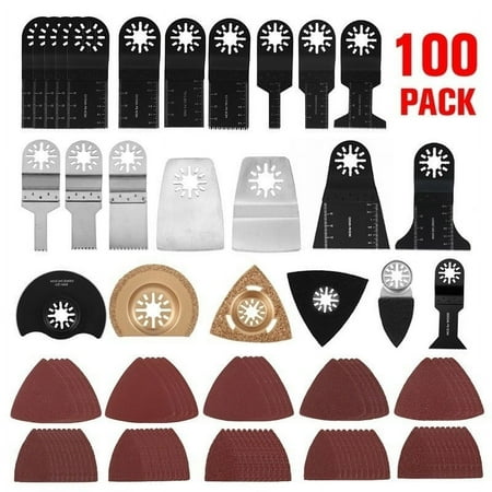 

100/38/12PCS for Fein Multimaster Dewalt Makita Bosch Oscillating Saw Blades Multimaster Rotary Tool Bit Saw Blades