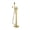 Style 3 brushed gold, variant on Bathroom Bathtub Faucet + Handheld Shower Free Standing Brushed Gold Luxury BathTub Mixer Taps Floor Mounted ,Leak Proof Design