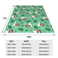 thumbnail image 3 of Pofeuu Christmas French Bulldog Print Ultra-Soft Micro Fleece Blanket,for Bed Or Sofa,All Season Throw Blankets Flannel Blanket-50"x40", 3 of 7