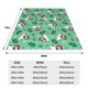thumbnail image 3 of Balery Christmas French Bulldog Manta de Felpa Suave y Acogedora – Cobija de Franela Aterciopelada para Cama, Lavable y Cálida para Sofá, Mascotas, Transpirable-40"x30", 3 of 7