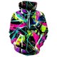 thumbnail image 3 of Nueva sudadera con capucha unisex estampada con estampado novedoso en 3D, sudadera con capucha y bolsillo, ropa de calle holgada y cómoda, 3 of 5