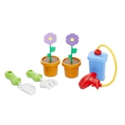 Little Tikes 2-in-1 Garden Cart & Wheelbarrow Play Gardening Toy with 10 Pieces and Sprinkler for Indoor Outdoor Preschool Pretend Play for Kids Toddlers Girls Boys Ages 2 3 4+