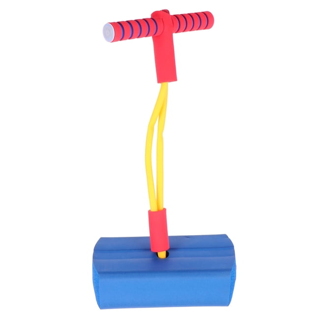 EeaseCA Cartoon Flash Jumped Toy Educational Sports Toy Funny Bouncing Jumping Toy for Kids Early Learning Kindergarten (Blue)