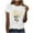White Summer Tops for Women_r, variant on HAPIMO Women' Plus Size Flower Graphic Bsaic Tees Summer Tops for Women Fashion Clothes Elegant Blouses Round Neck Tees Casual Loose Dressy Tunic Beige XXXL