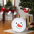 thumbnail image 1 of 22 Inch Christmas Inflatable PVC Inflatable Christmas Ornament Christmas Decorated Outdoor Christmas Inflatable Decorated Xmas Holiday Decorations(Great Snowman), 1 of 4