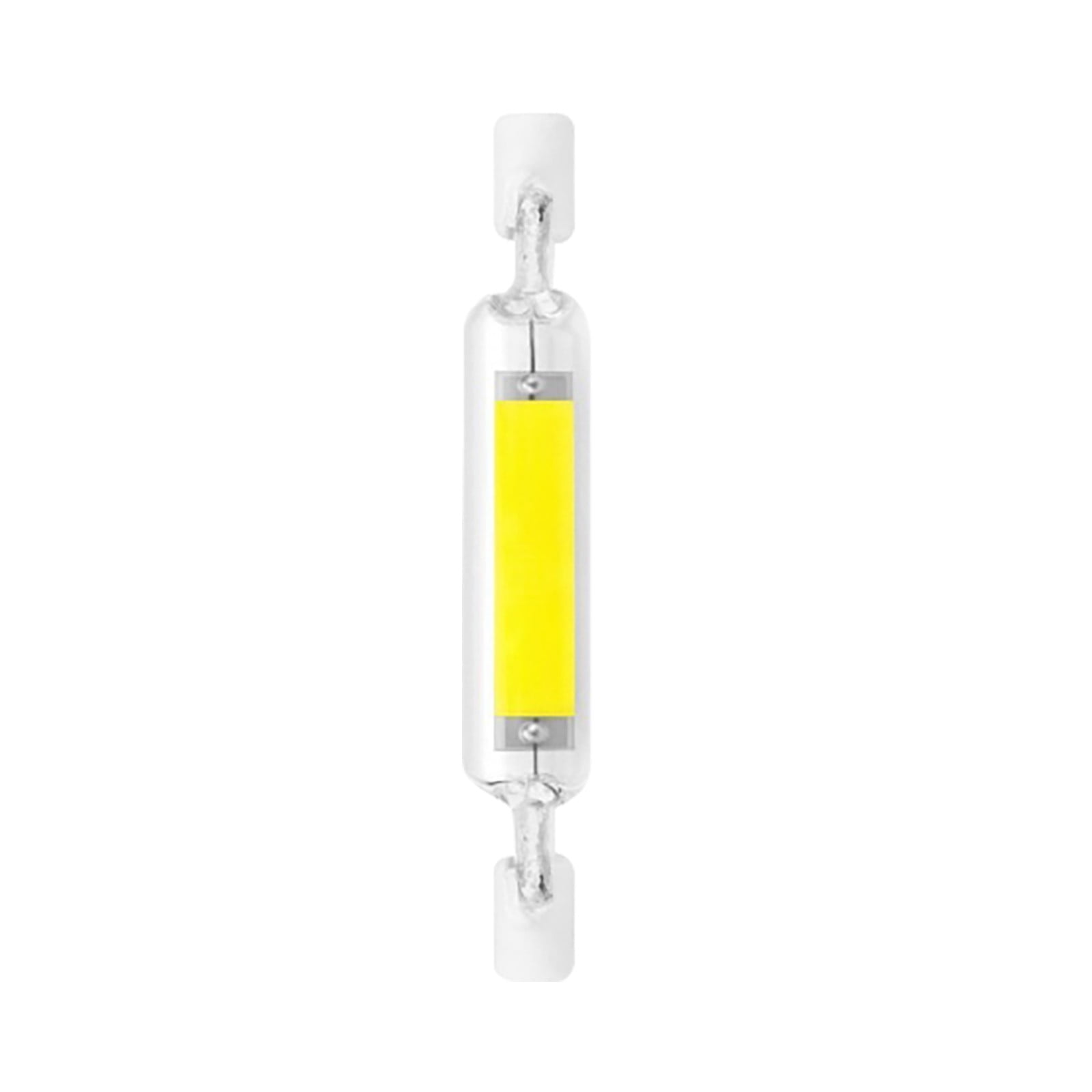 gebruik Geweldig fantoom BICOASU 10W Super Bright Dimmable Led R7s Glass Tube Cob Bulb Ceramics 78mm  118mm R7s(Buy 3 Receive 5) - Walmart.com