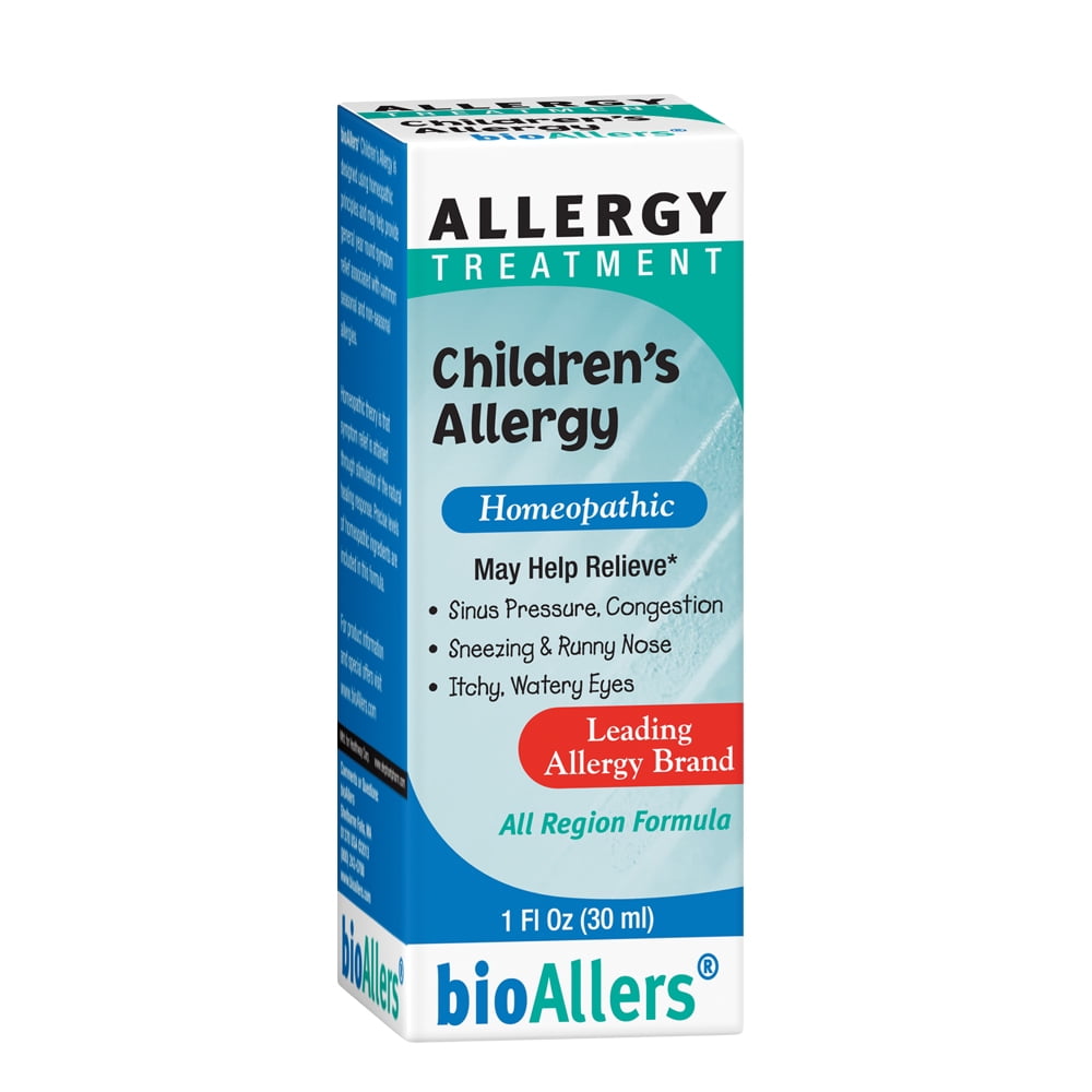 bioAllers Children's Allergy Treatment Homeopathic Formula May Help