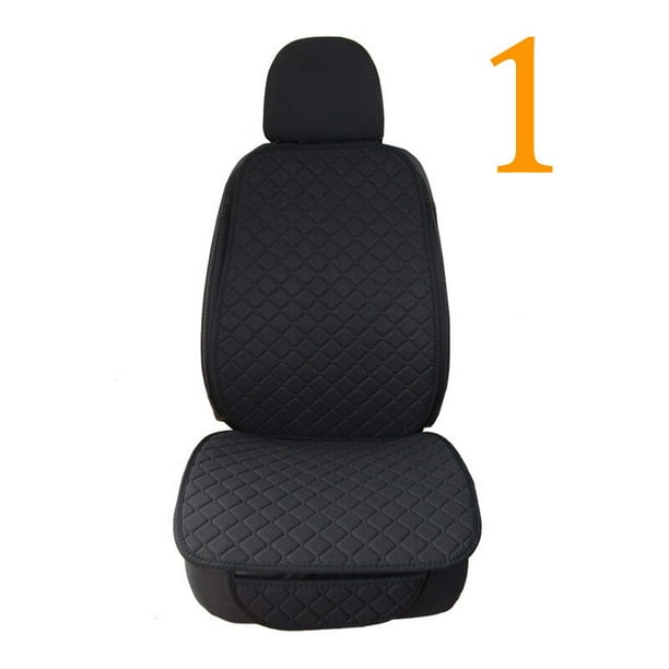 Accesorios para funda de asiento de coche, Protector de cojín de verano de lino, conjunto completo delantero y trasero, suministros para vehículos, Interior de coche Universal Tan Jianjun unisex