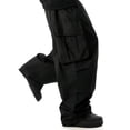 thumbnail image 2 of LIaqionyy Men's Baggy Cargo Pants Elastic Waist Drawstring Casual Loose Joggers Hiking Outdoor Trousers with Pockets, 2 of 7