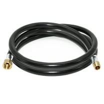 Flame King Propane Thermo Plastic Rubber Hose Assembly, 60-Inch, 3/8-Inch ID,rvs and Travel Trailers